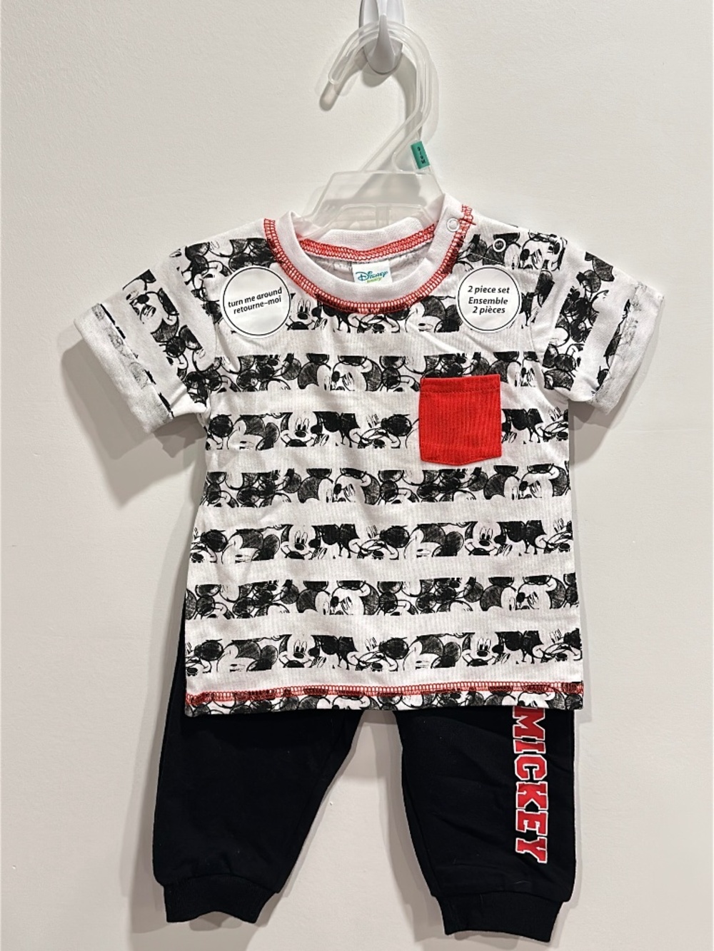 3 for $25 Disney Mickey Mouse Baby Boy Clothes 3-6 months